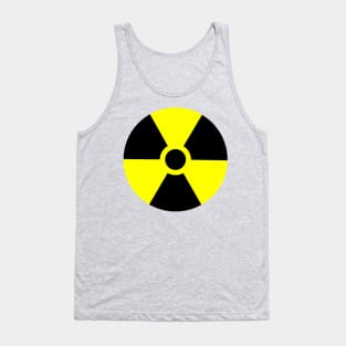 Warning Radiation T Tank Top